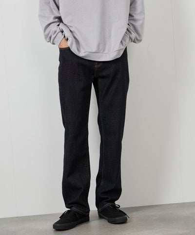 NAVY 毎日はきたくなるデニム「マイデニ」 レギュラーストレート メンズ