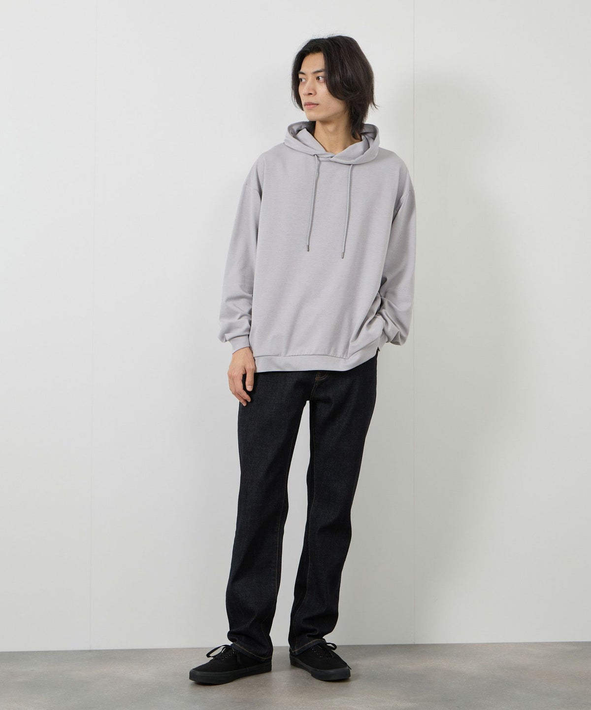 NAVY 毎日はきたくなるデニム「マイデニ」 レギュラーストレート メンズ