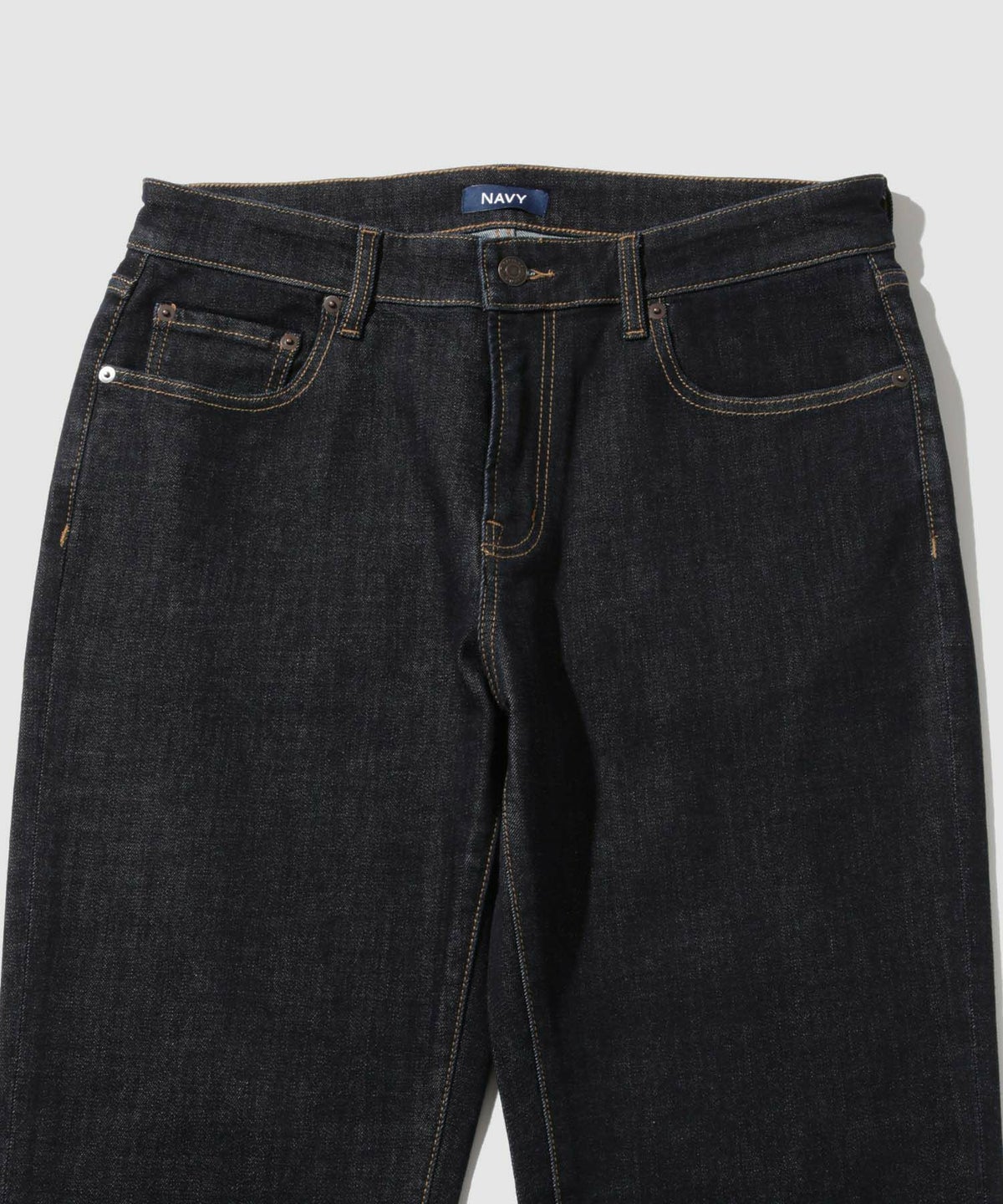 NAVY 毎日はきたくなるデニム「マイデニ」 レギュラーストレート メンズ