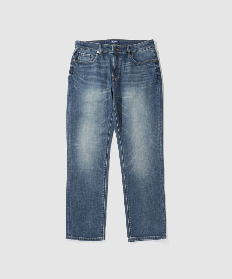 NAVY  毎日はきたくなるデニム「マイデニ」 レギュラーストレート メンズ商品画像-7