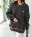 Dickies 裏毛ワッペントレーナー レディース商品サムネイル-17