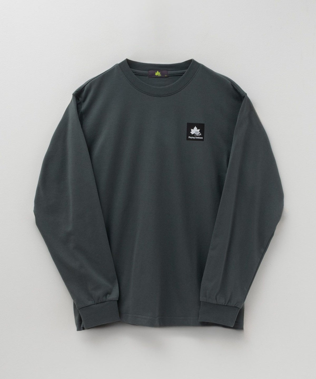 LOGOS PARK BOXプリント長袖Tシャツ メンズ