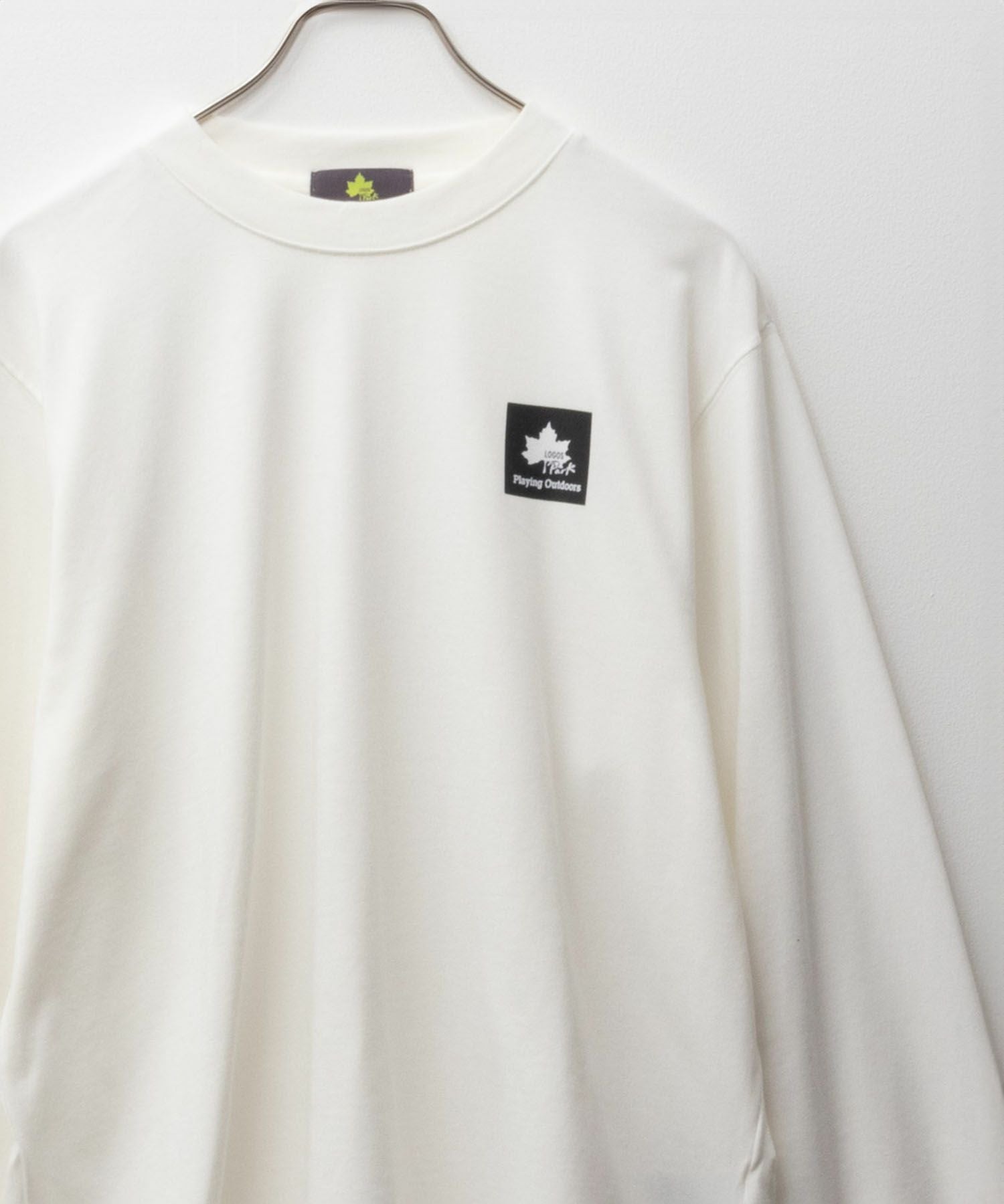 LOGOS PARK BOXプリント長袖Tシャツ メンズ