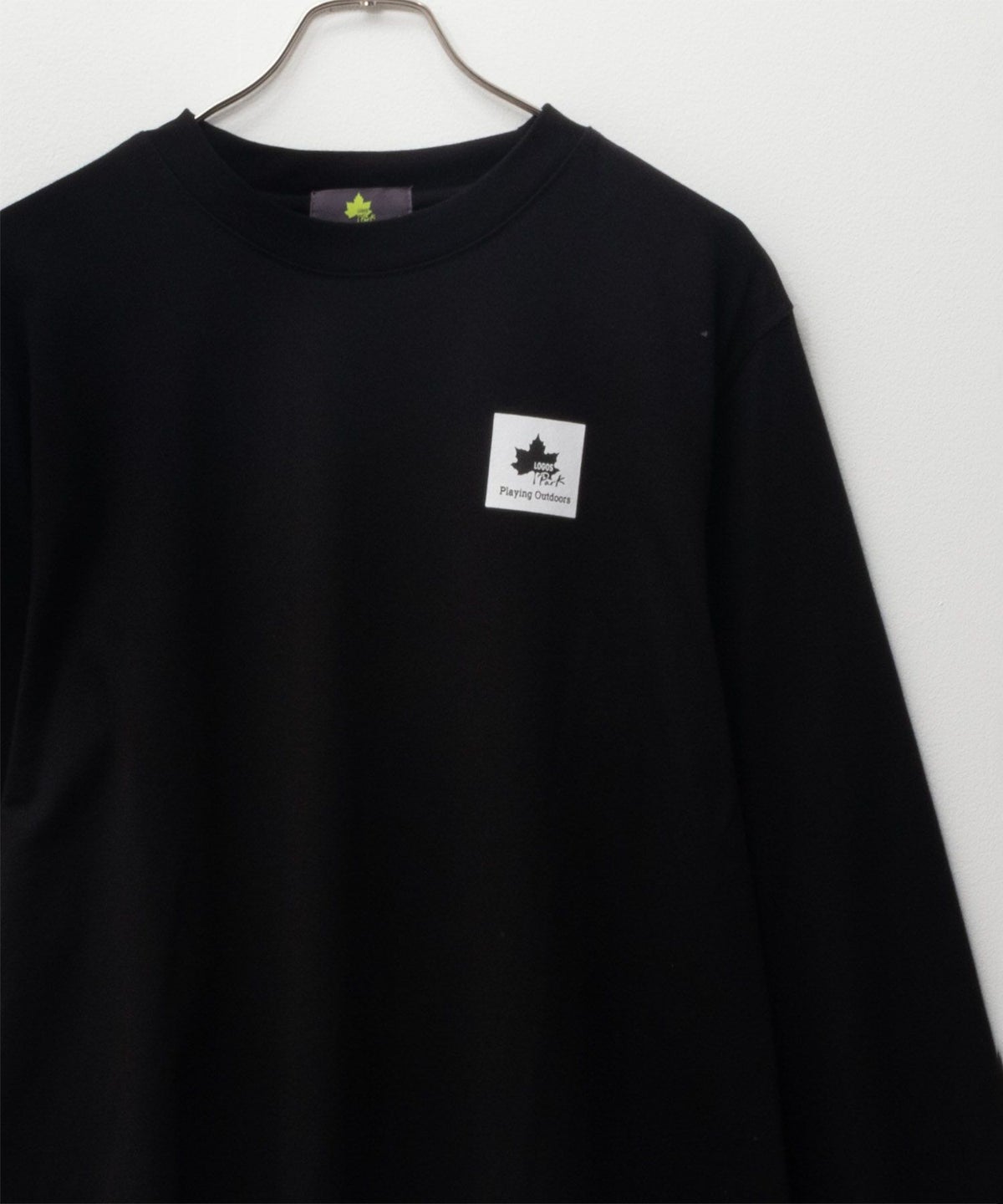 LOGOS PARK BOXプリント長袖Tシャツ メンズ