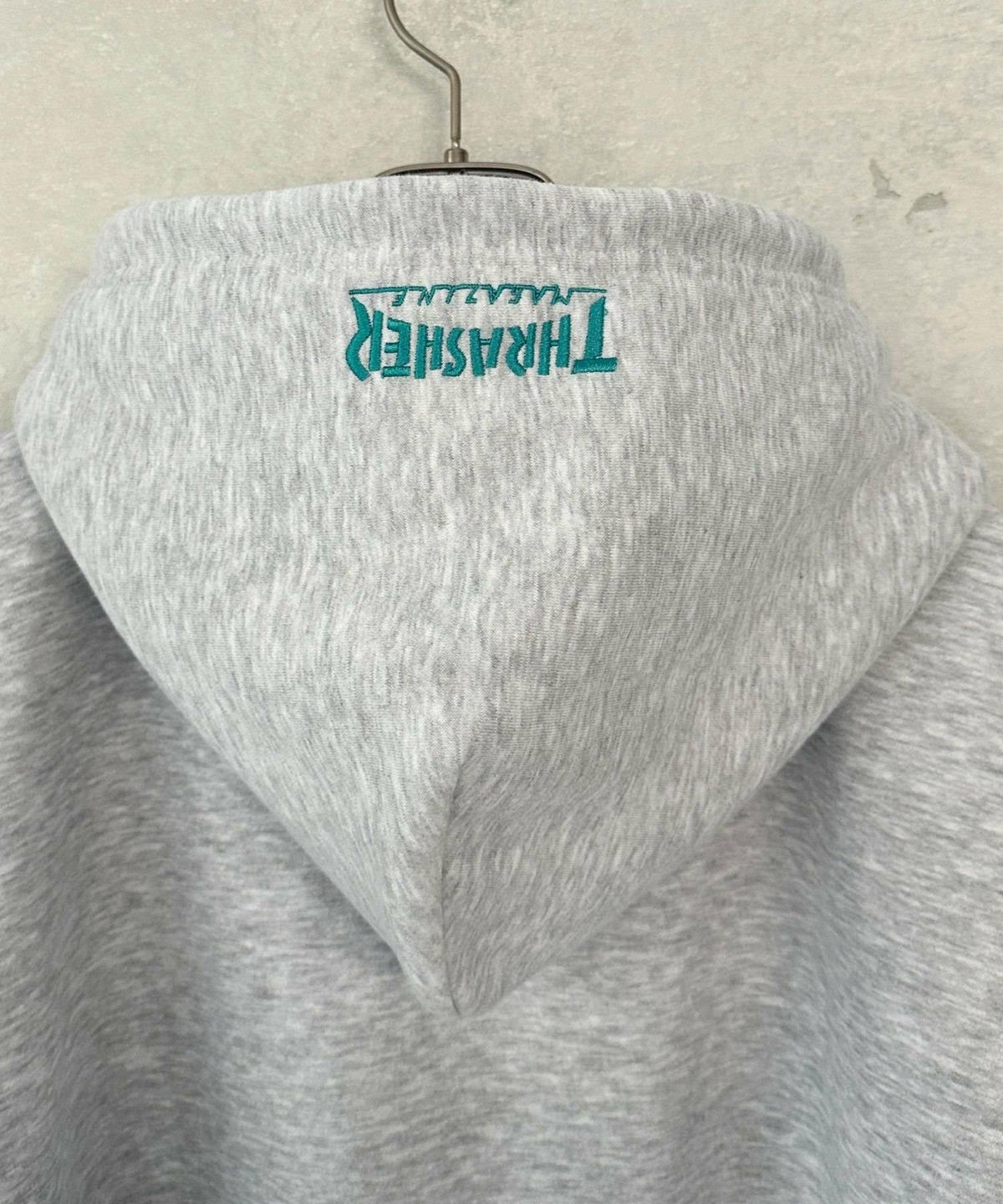 THRASHER 裏起毛フルジップフーディー メンズ