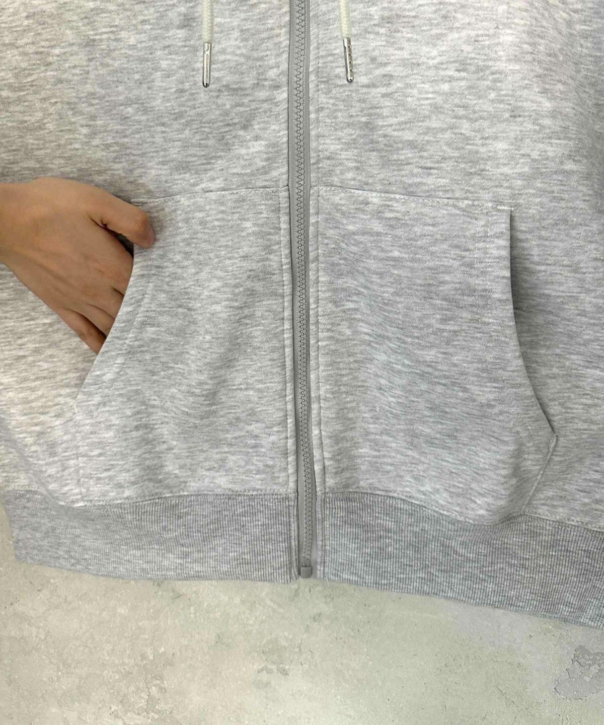 THRASHER 裏起毛フルジップフーディー メンズ