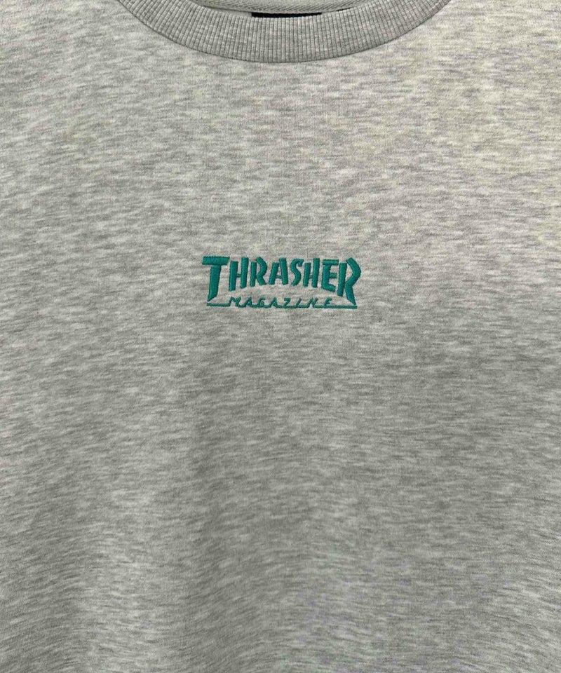 THRASHER  裏起毛バックプリント刺繍クルーネック メンズ商品画像-9