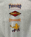 THRASHER  裏起毛バックプリント刺繍クルーネック メンズ商品サムネイル-10