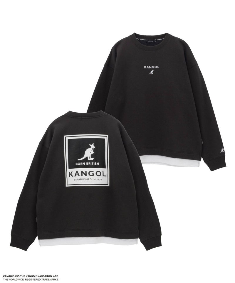 KANGOL  裏起毛BOXロゴトレーナー メンズ商品画像-2