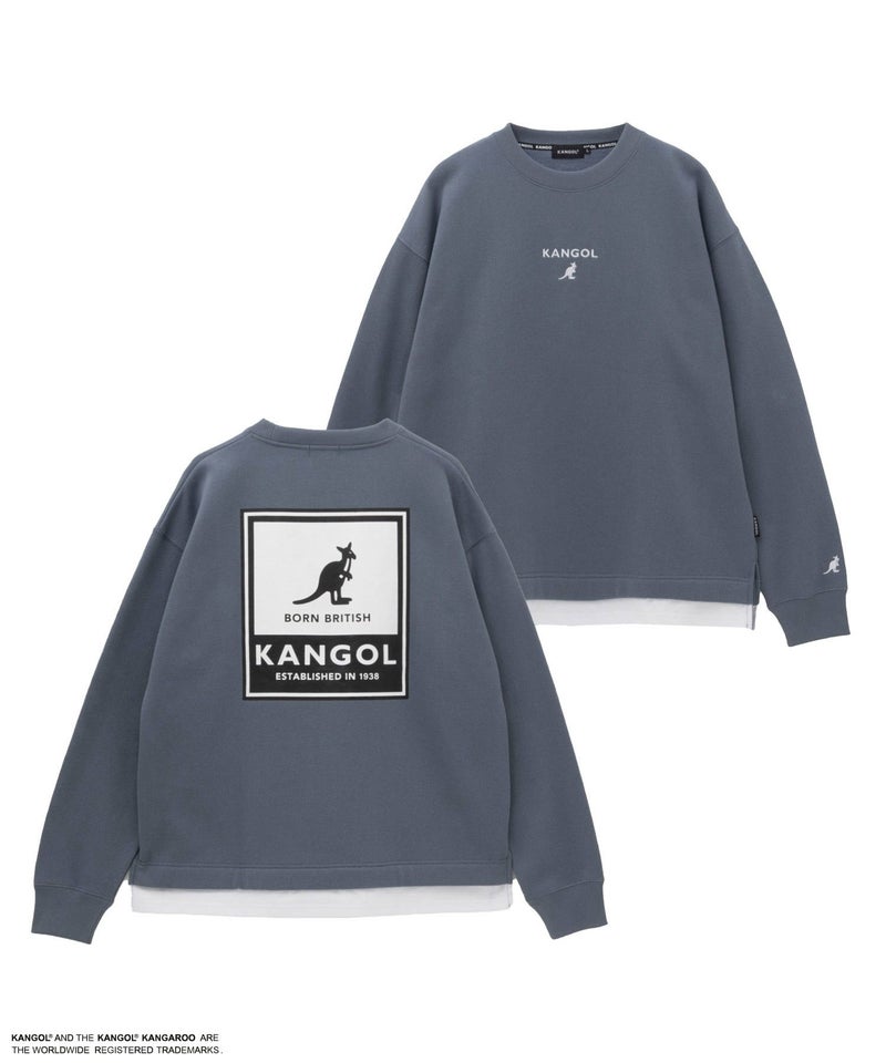 KANGOL 裏起毛BOXロゴトレーナー メンズ商品画像-3
