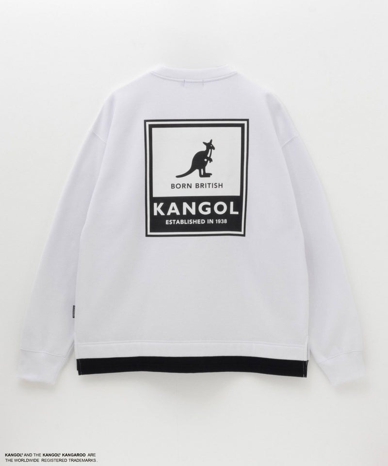 KANGOL  裏起毛BOXロゴトレーナー メンズ商品画像-5
