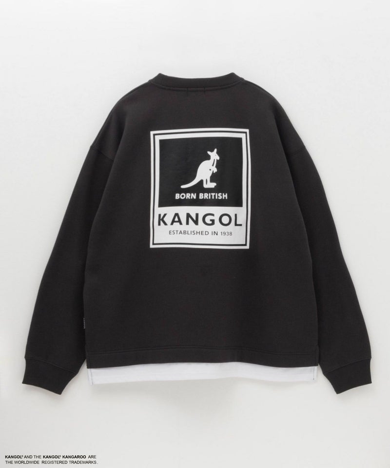KANGOL  裏起毛BOXロゴトレーナー メンズ商品画像-7
