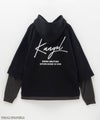 KANGOL  裏起毛フェイクレイヤードパーカー メンズ商品サムネイル-7