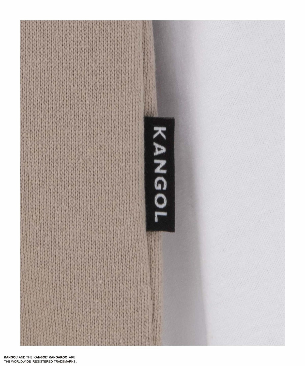 KANGOL 裏起毛フェイクレイヤードパーカー メンズ