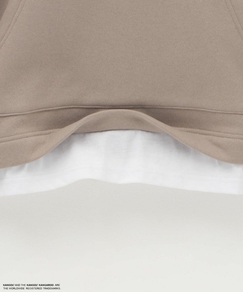 KANGOL 裏起毛フェイクレイヤードパーカー メンズ商品画像-13