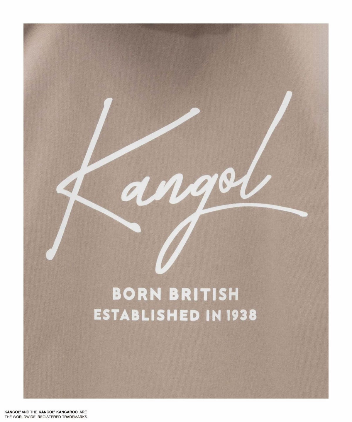 KANGOL 裏起毛フェイクレイヤードパーカー メンズ