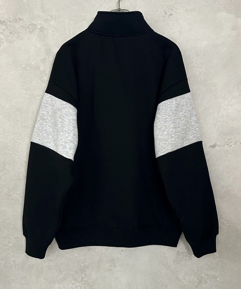 THRASHER 裏起毛切替ハーフジップ メンズ商品画像-4