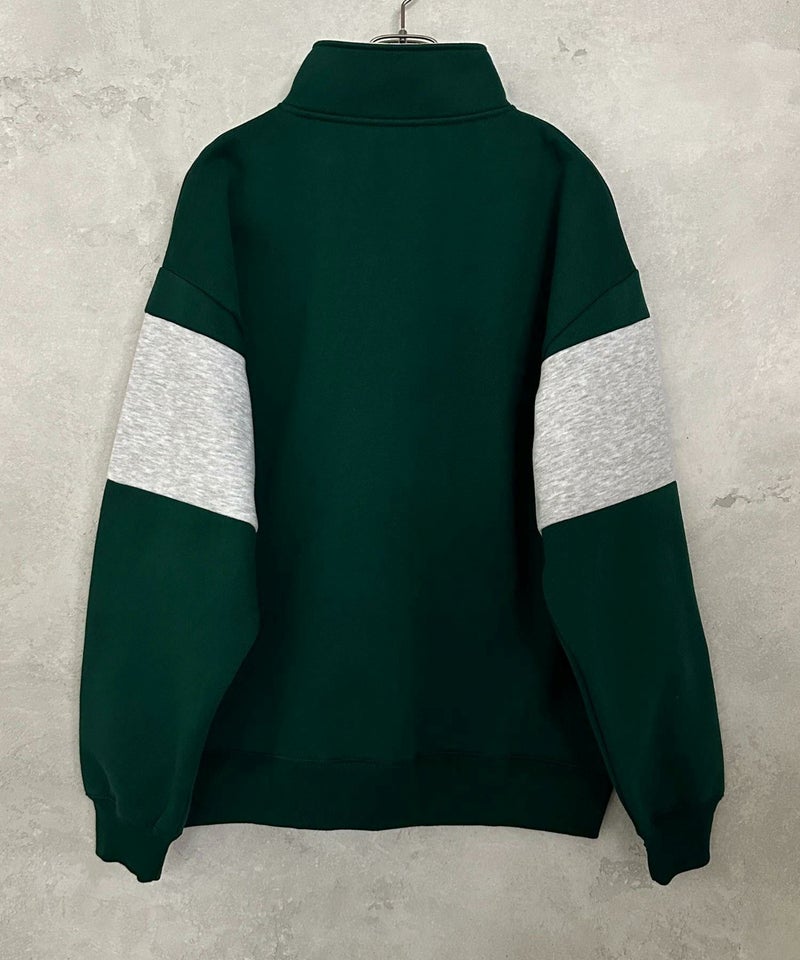 THRASHER 裏起毛切替ハーフジップ メンズ商品画像-6