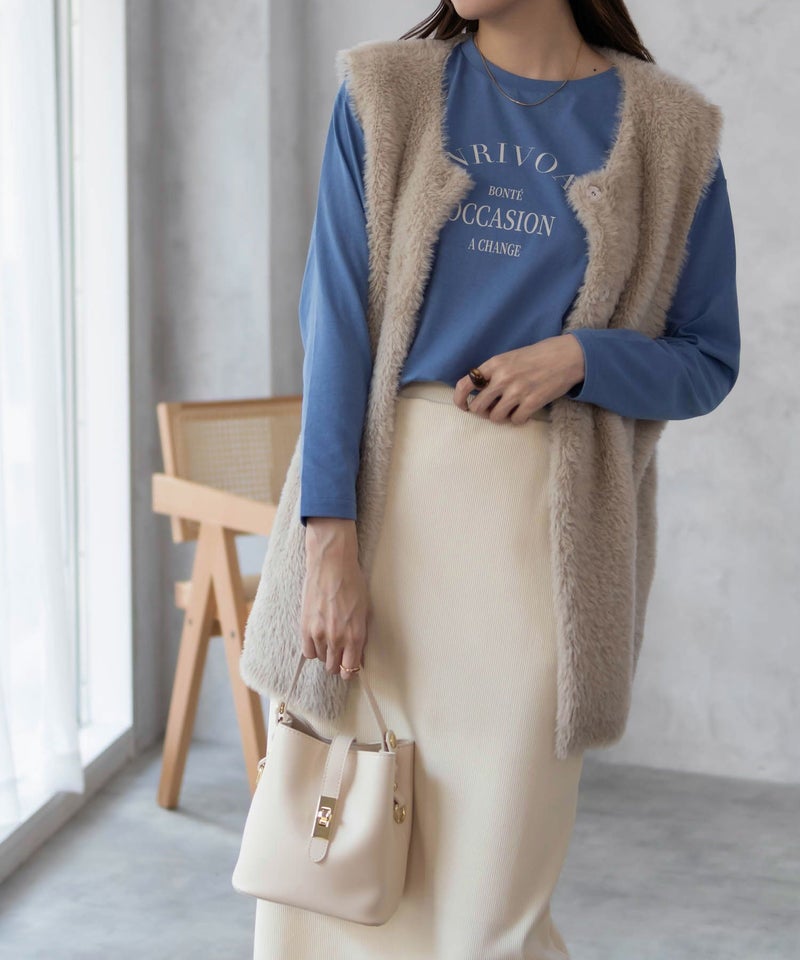 nAvy アーチプリントロンT レディース メール便 対応商品商品画像-2