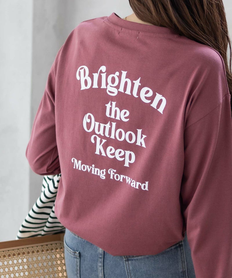 nAvy バックプリントロンT レディース メール便 対応商品商品画像-1