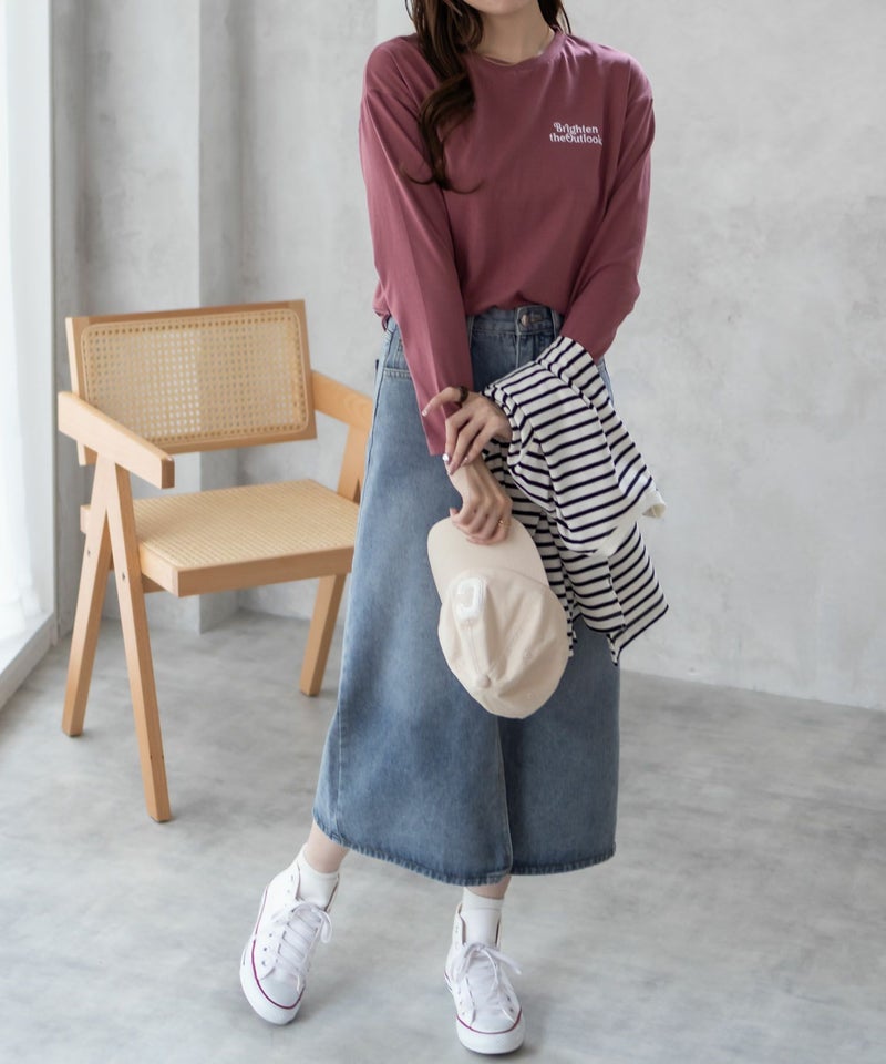 nAvy バックプリントロンT レディース メール便 対応商品商品画像-3