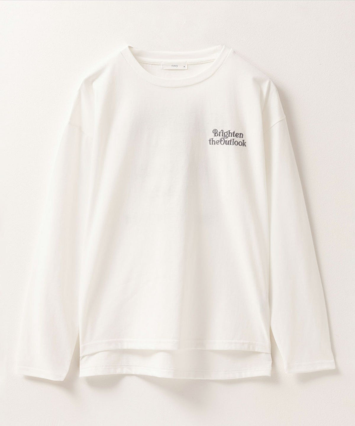 NAVY バックプリントロンT レディース ネコポス 対応商品