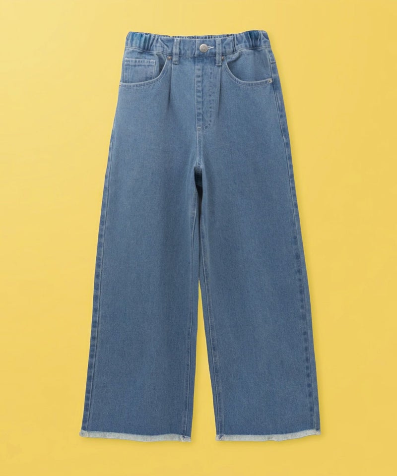 RICH MIX  デニムワイドパンツ キッズ商品画像-1