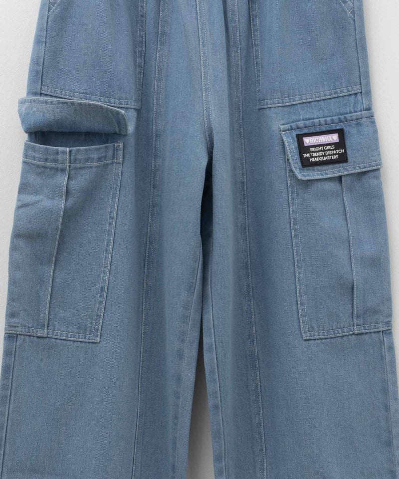 RICH MIX  デニムカーゴパンツ キッズ商品画像-6