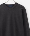 NAVY 素肌ニット Vネック メンズ商品サムネイル-1