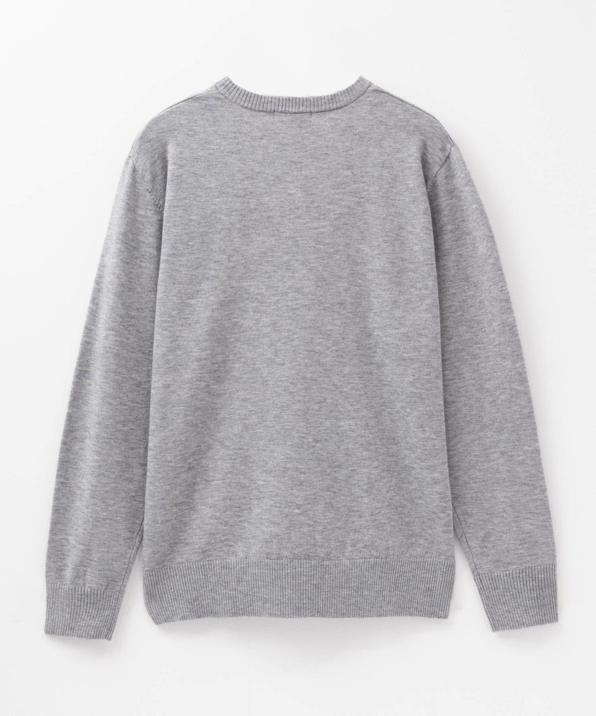 NAVY 素肌ニット Vネック メンズ