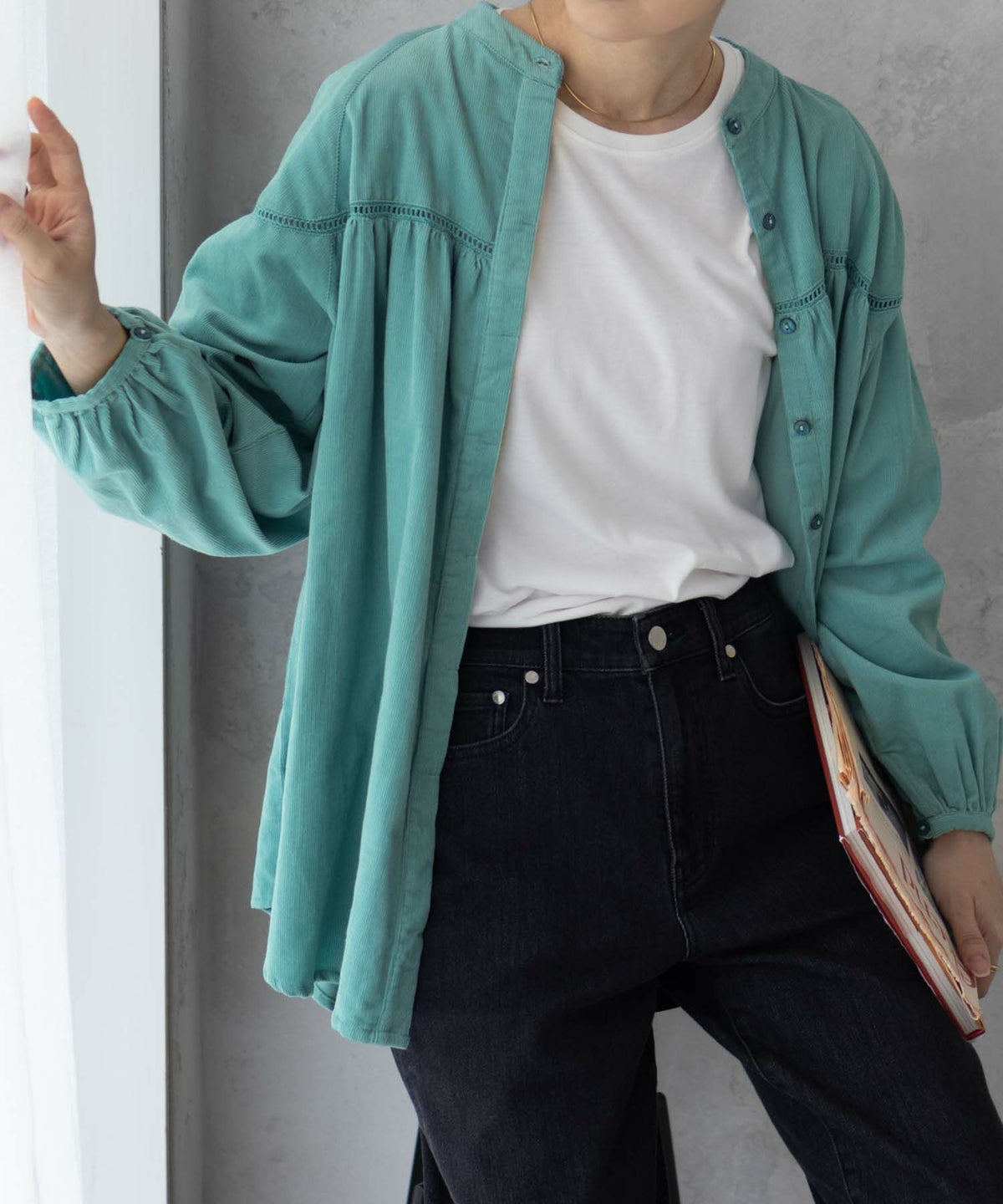 Howdy Marie インドコールギャザーチュニック レディース