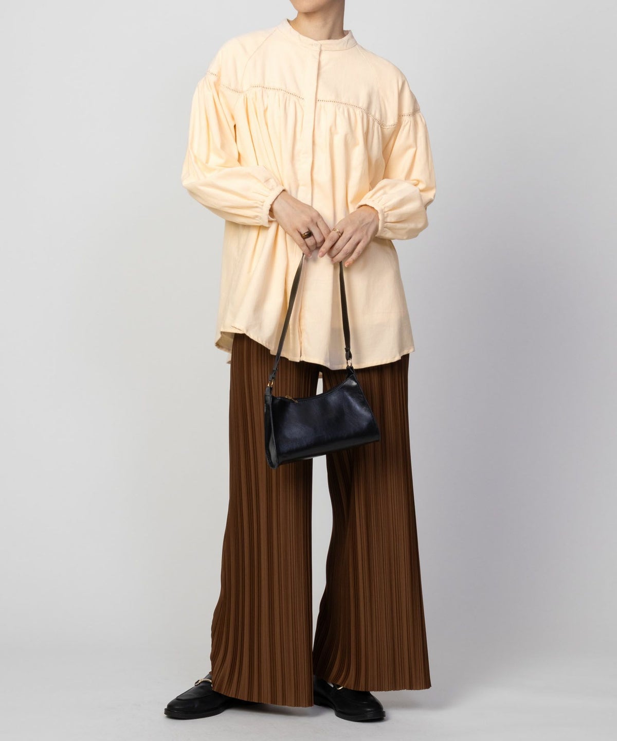 Howdy Marie インドコールギャザーチュニック レディース