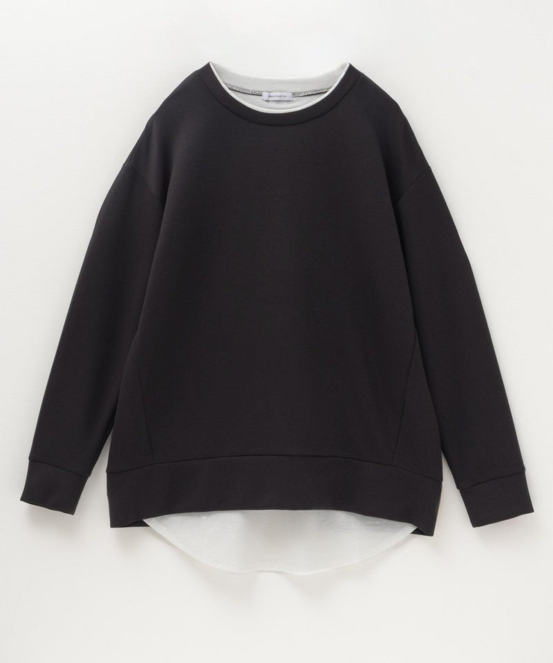 [期間限定価格]URBAN COLLECTION  ポンチ素材 バックスリットプルオーバー レディース メール便 対応商品商品画像-19