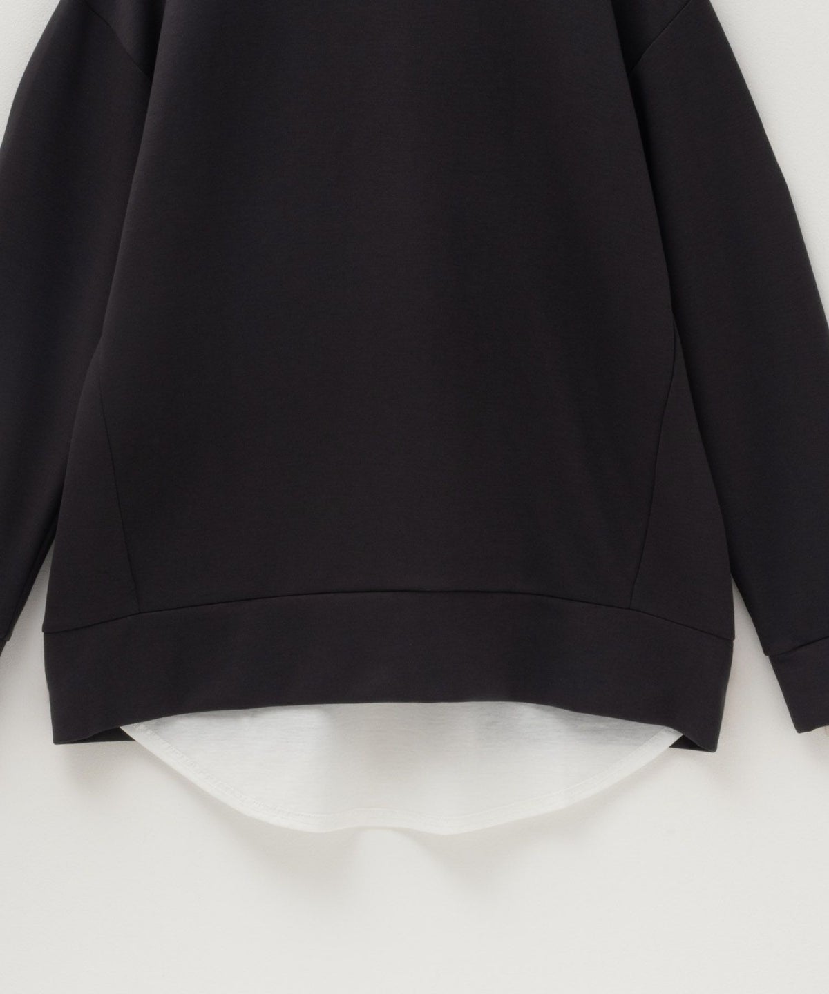 URBAN COLLECTION ポンチ素材 バックスリットプルオーバー レディース ネコポス 対応商品