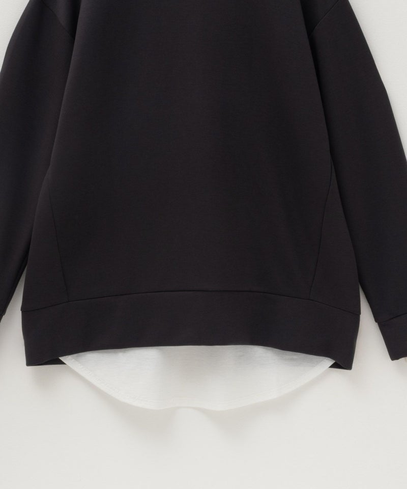 [期間限定価格]URBAN COLLECTION  ポンチ素材 バックスリットプルオーバー レディース メール便 対応商品商品画像-26