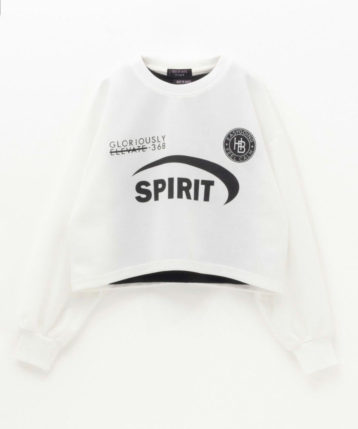 RICH MIX ポンチ素材 トレーナータンクアンサンブル キッズ