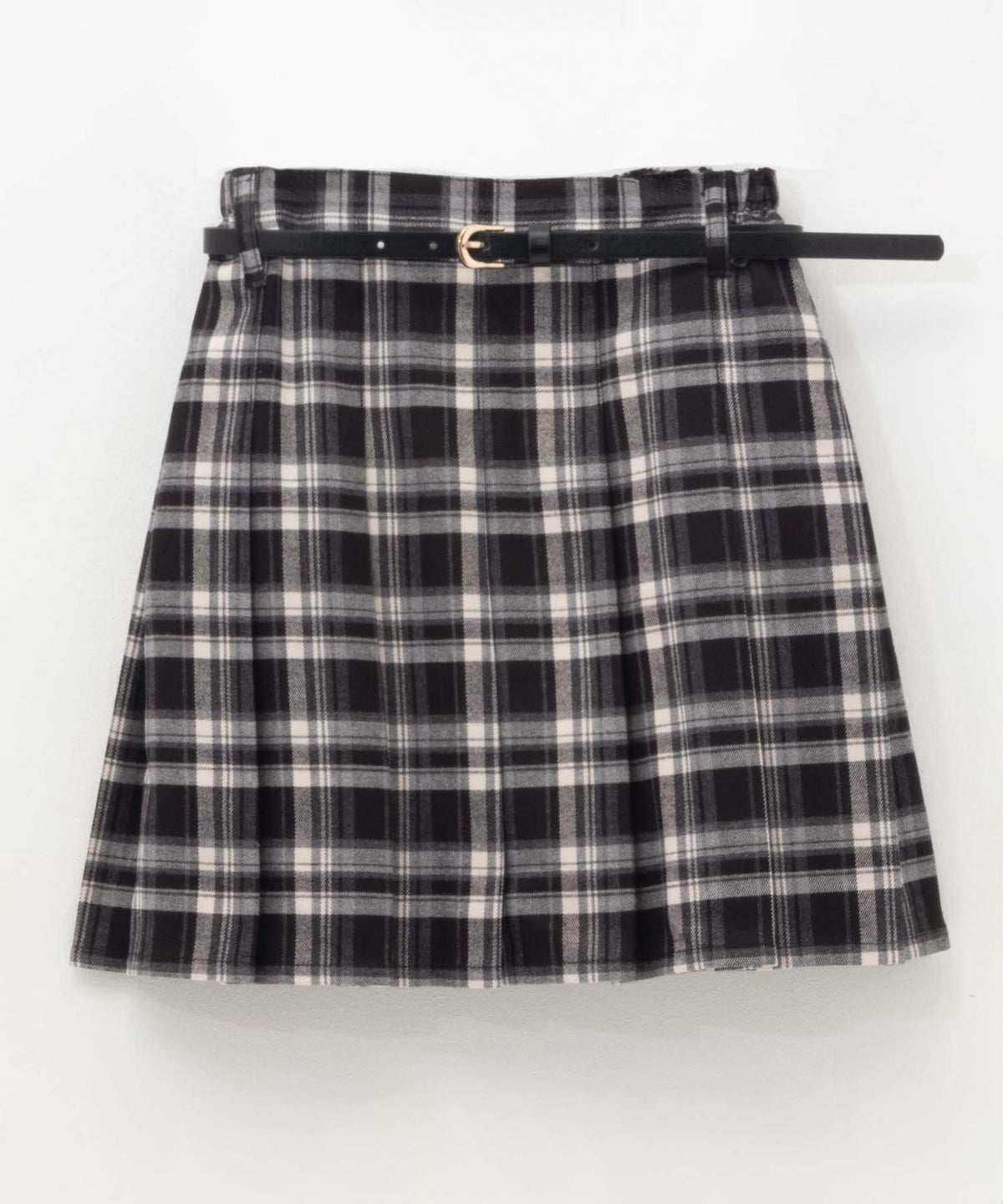 RICH MIX ベルト付きプリーツスカート キッズ