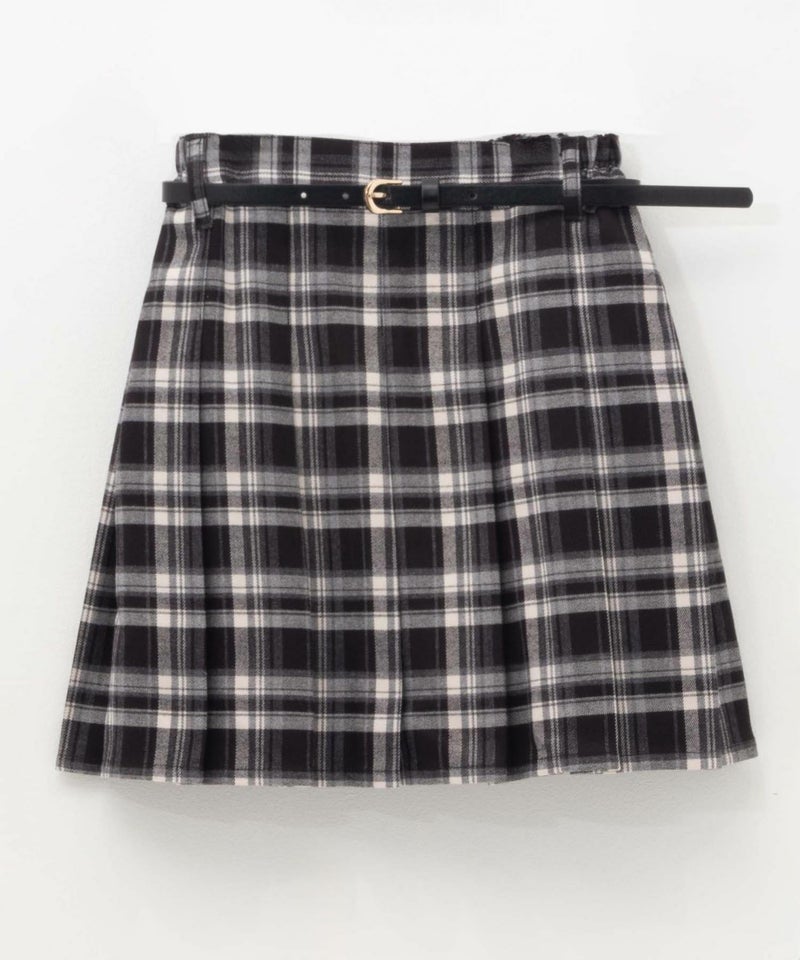 RICH MIX  ベルト付きプリーツスカート キッズ商品画像-1