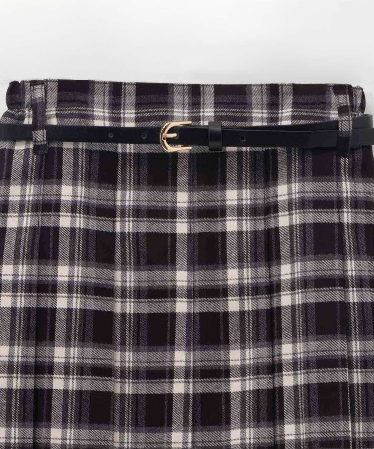 RICH MIX ベルト付きプリーツスカート キッズ