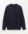 NAVY  素肌ニット クルーネック メンズ商品サムネイル-9