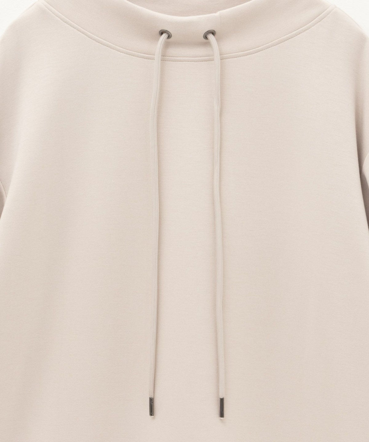 URBAN COLLECTION ポンチ素材 裾レイヤードプルオーバー レディース