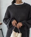 [期間限定knit]nAvy 時短 フェイクレイヤード ニットプルオーバー レディース商品サムネイル-6