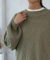 [期間限定knit]nAvy 時短 フェイクレイヤード ニットプルオーバー レディース商品サムネイル-10