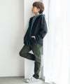NAVY のびるモン ストレッチツイルストレートパンツ ウエストリブパンツ キッズ商品サムネイル-9