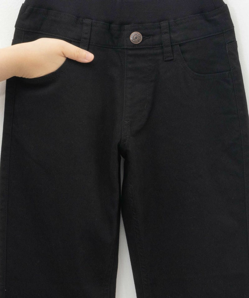 NAVY のびるモン ストレッチツイルストレートパンツ ウエストリブパンツ キッズ商品画像-12