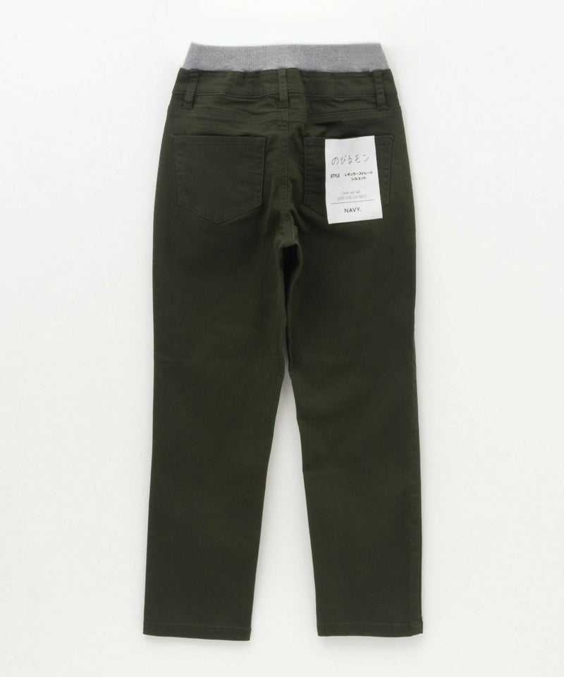 NAVY のびるモン ストレッチツイルストレートパンツ ウエストリブパンツ キッズ商品画像-18