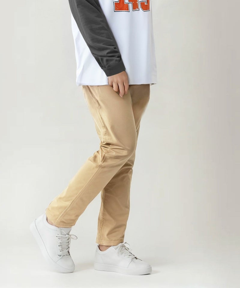 NAVY のびるモン ストレッチツイルスキニーパンツ ウエストギャザーパンツ キッズ商品画像-1