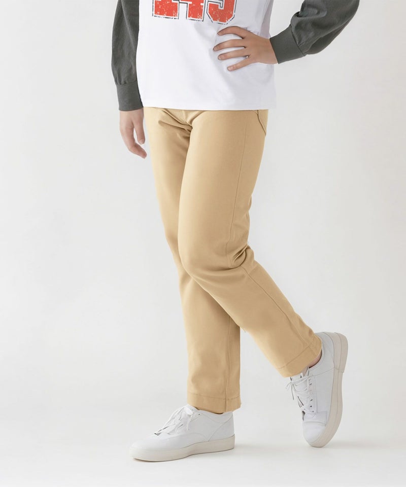 NAVY のびるモン ストレッチツイルスキニーパンツ ウエストギャザーパンツ キッズ商品画像-2
