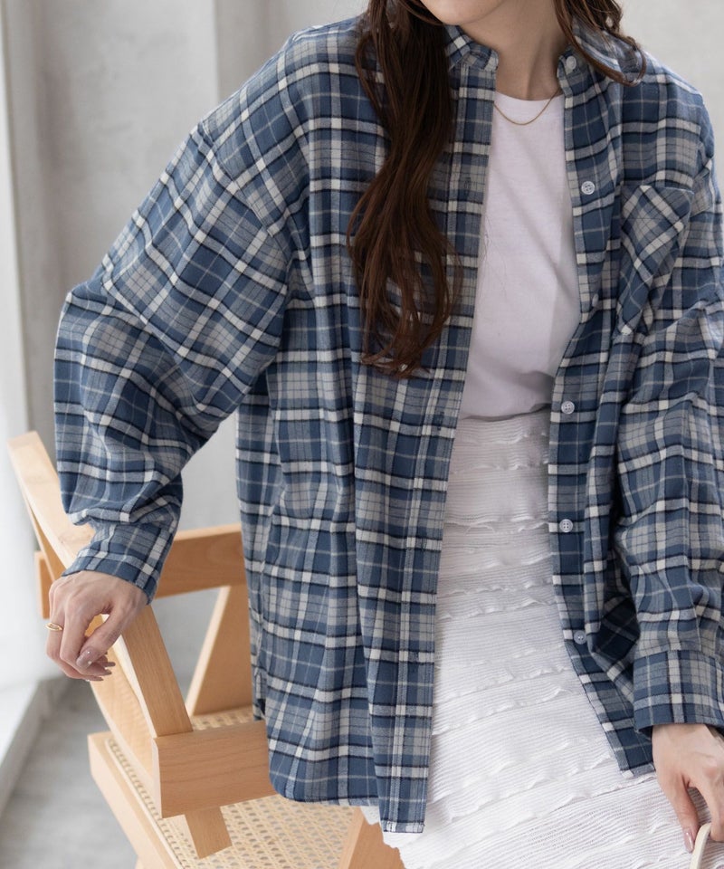 nAvy チェックオーバーシャツ レディース商品画像-15