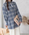 nAvy ルーズチェックチュニック レディース商品サムネイル-8